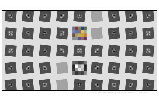 SFRplus Chart: Inkjet on Paper - 10:1 & 2:1 Contrast Ratio